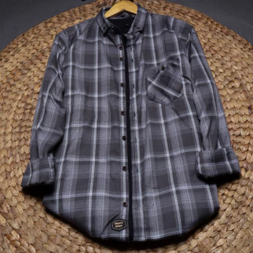 Kemeja Flanel Lengan Panjang Premium Tb Hem Pria Wanita Unisex Casual Kotak Distro