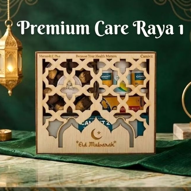 Hampers Lebaran Premium Care Raya 1 - Hampers Kesehatan Idul Fitri