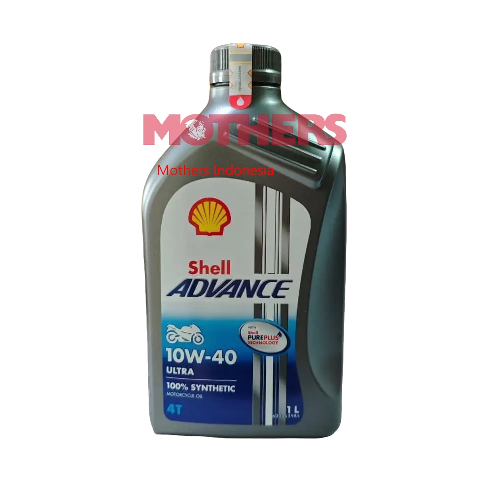 Jual Shell Advance Ultra 4T 10W-40 1 liter Oli Motor Full Synthetic ...