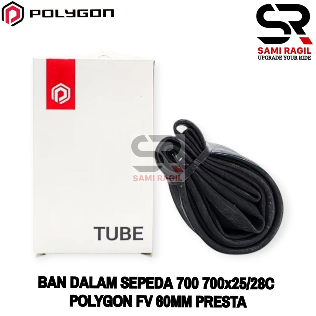 Jual BAN DALAM SEPEDA 700 700x25/28C POLYGON FV 60MM 60 MM FV PRESTA ...