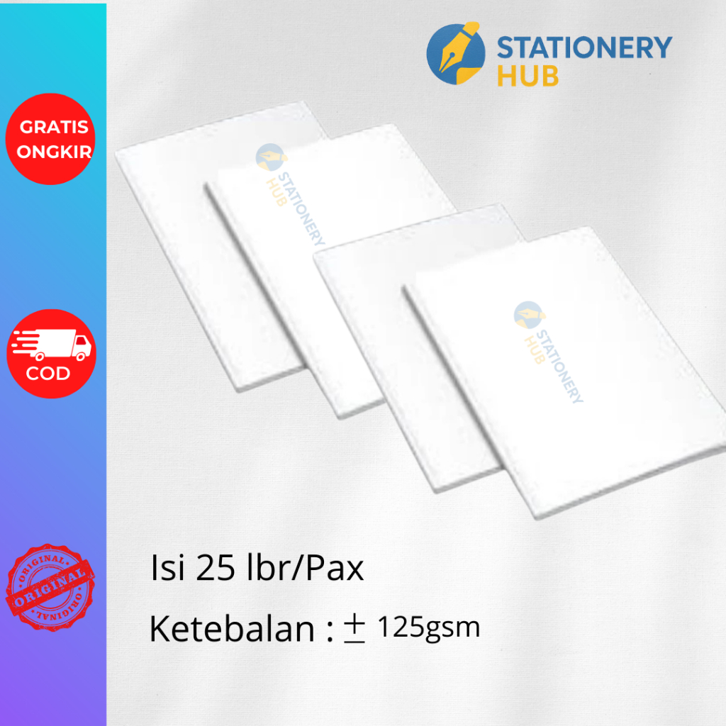 Jual (25 Pcs) Kertas Sticker CAMEL HVS Vinyl GLOSSY Stiker Digiprint ...