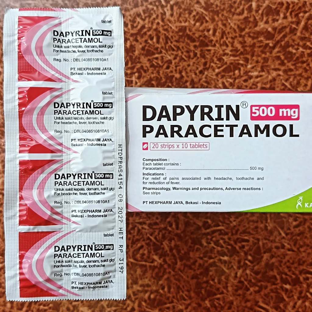 Jual Dapyrin Paracetamol Obat Terlengkap & Harga Terbaru Juli 2026 ...