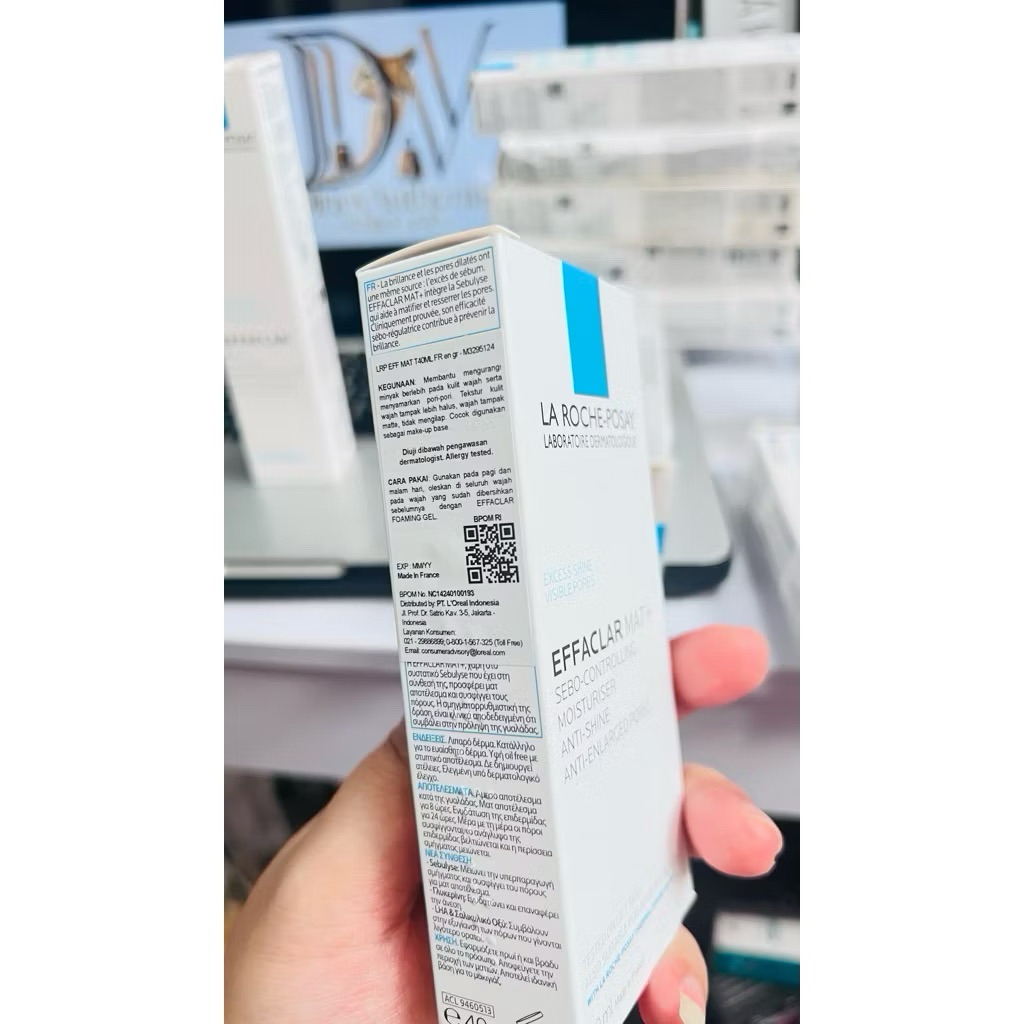 Jual ORIGINAL BPOM La Roche Posay Effaclar Mat (Primer Kulit Berminyak ...