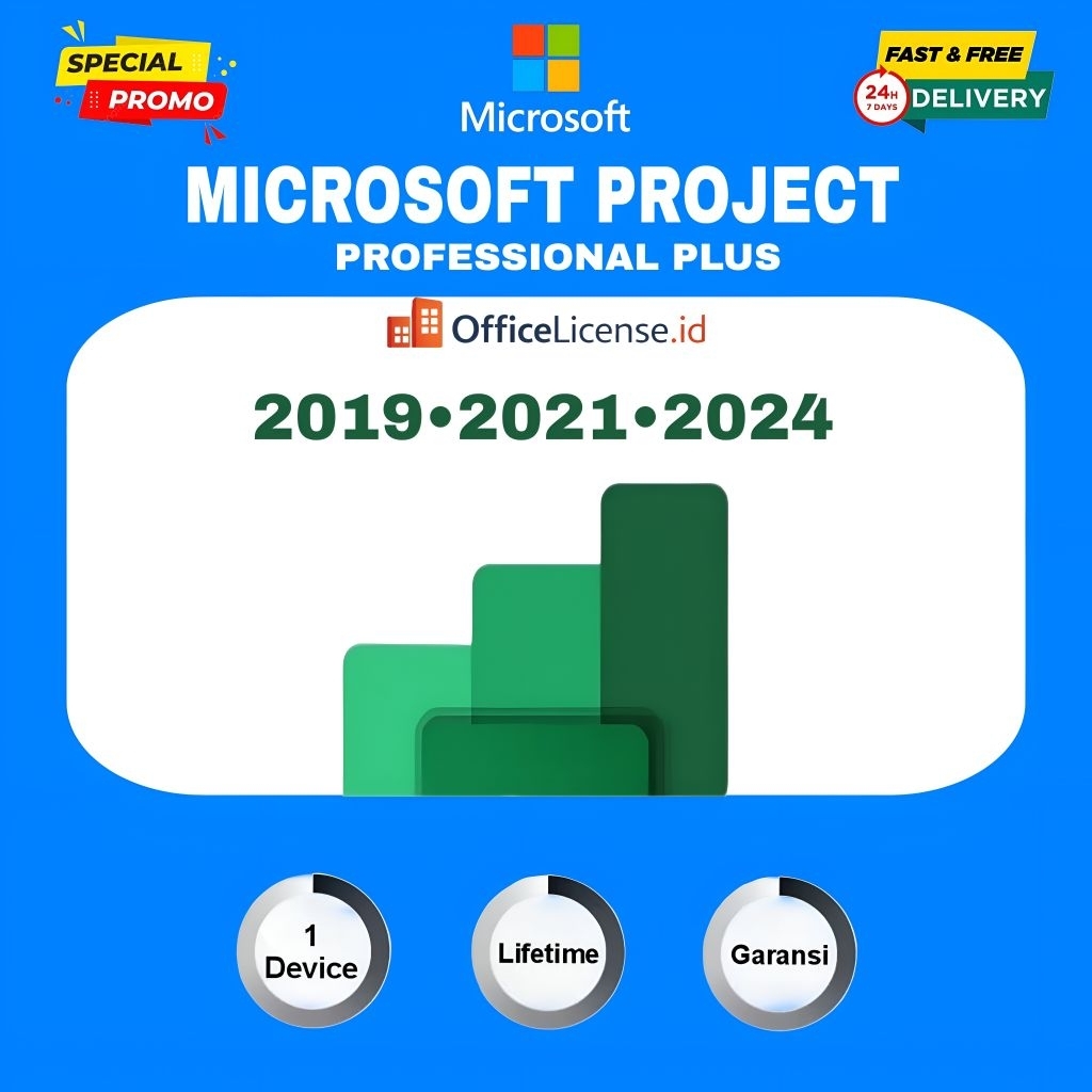 Jual Microsoft Project Profesional Plus Original Lifetime | Shopee ...