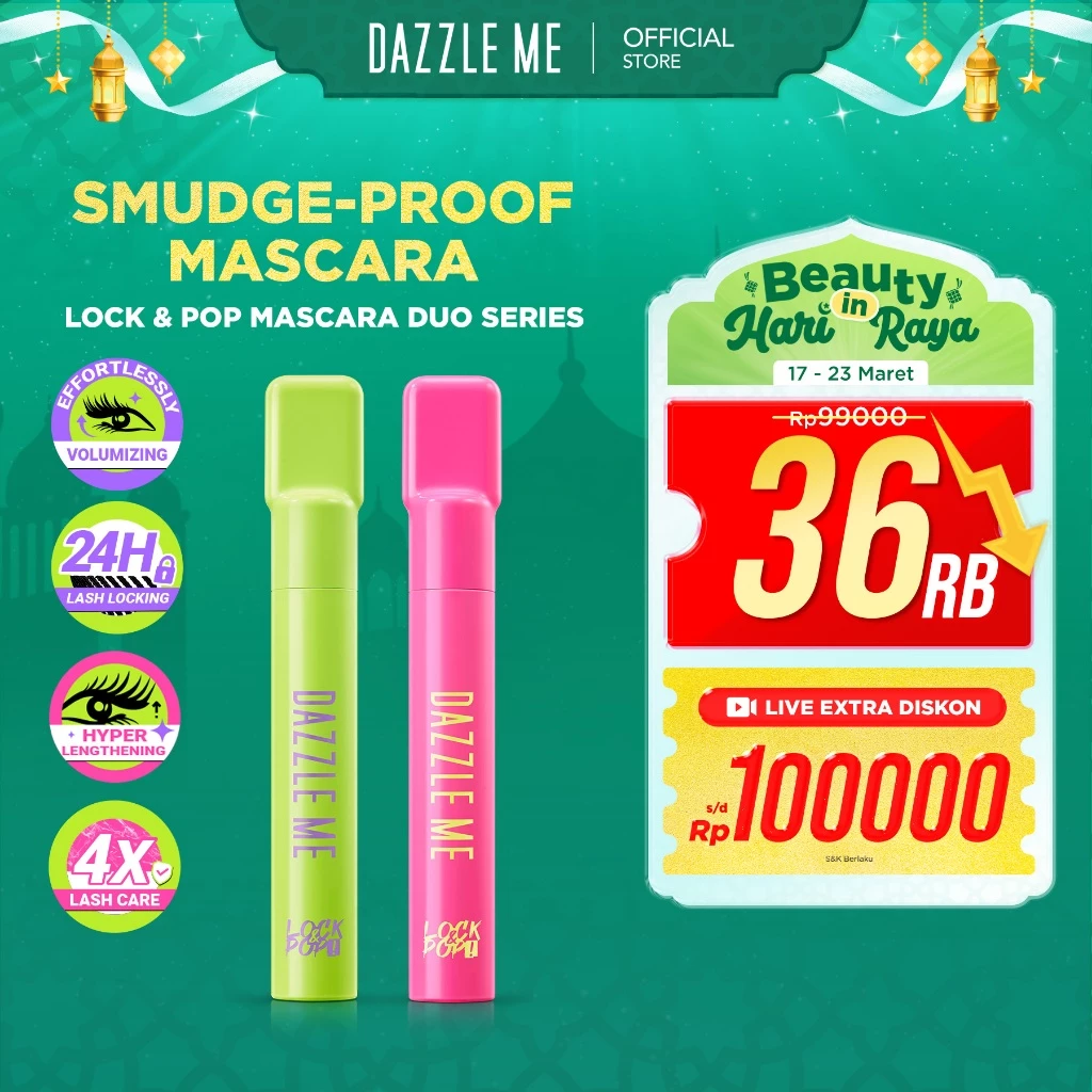 DAZZLE ME Lock & Pop! Mascara DAZZLE ME Lock & Pop! Mascara