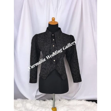 Flower Blouse Korean Look Atasan Motif Bunga Elegan