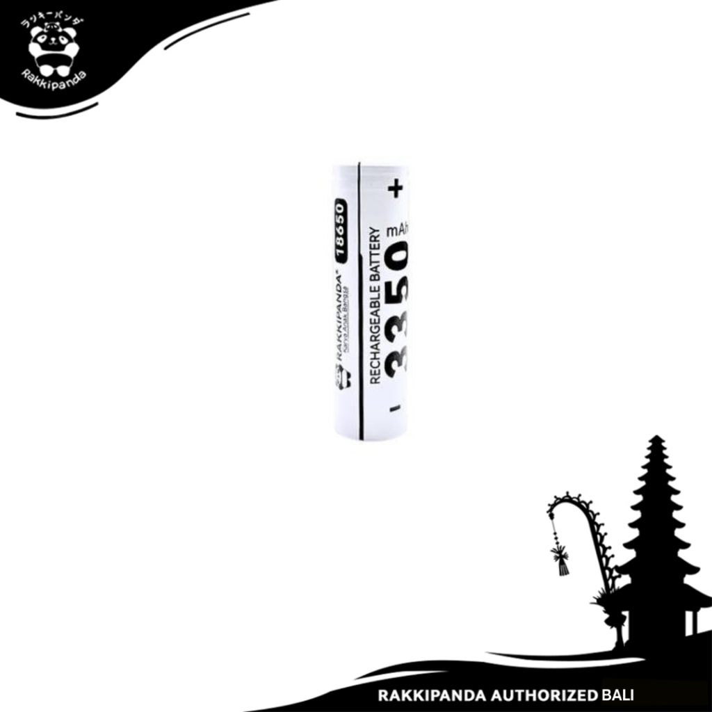 Jual RakkiPanda Baterai Rechargeable 18650 Super Lithium Flat Top ...