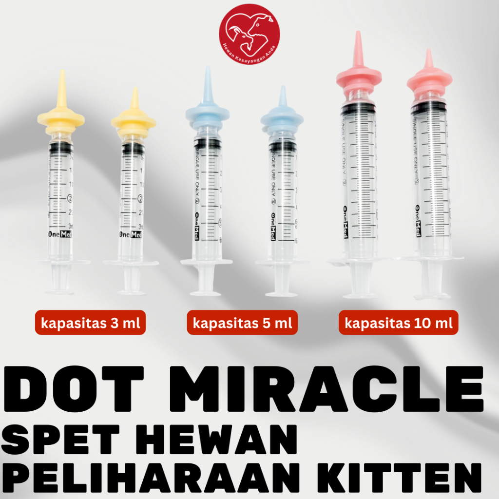Jual Dot Miracle Nipple Nipel Susu Spet Anak Bayi Kucing Anjing Kelinci ...