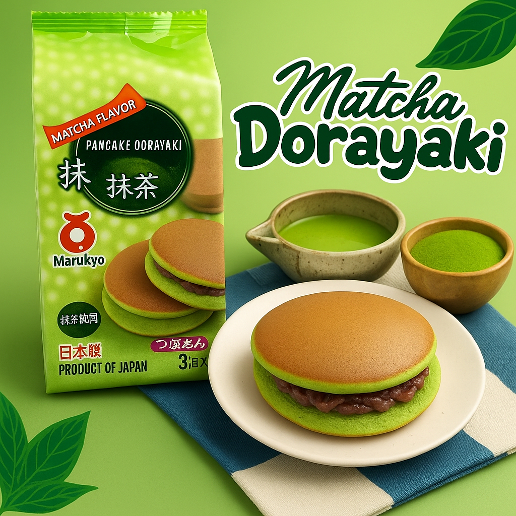 Jual roti dorayaki matcha,original ready stock | Shopee Indonesia