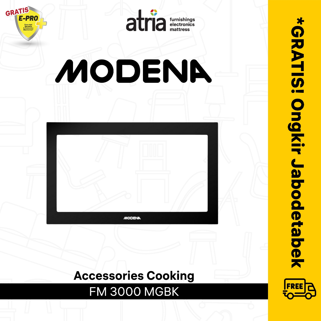 Jual Modena FM 3000 MGBK frame untuk microwave tanam | Shopee Indonesia