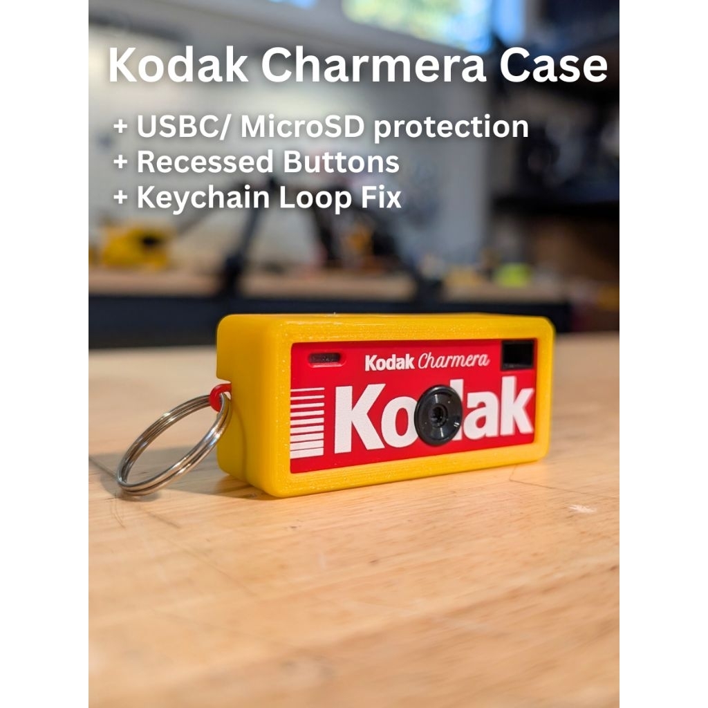 Jual Kodak Charmera Case – Protective Case Mini Camera | USB-C ...