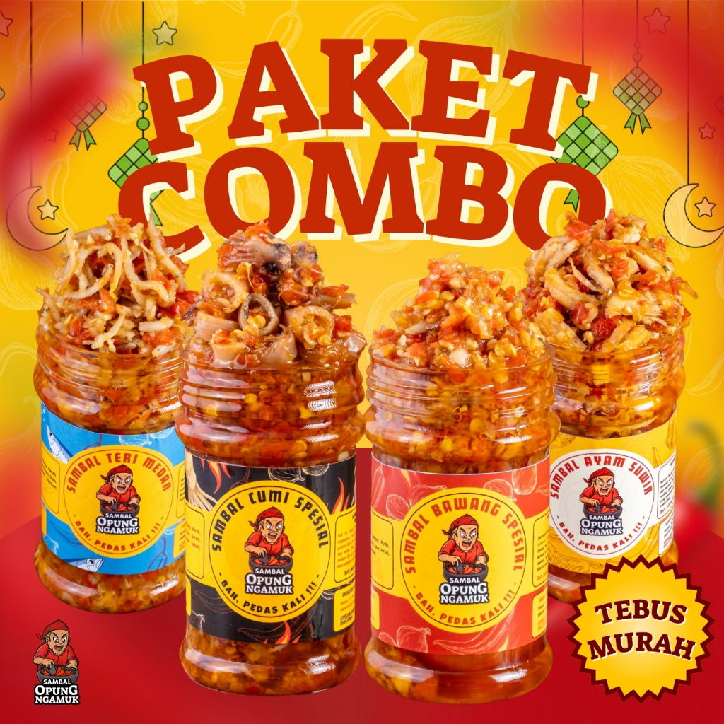 Paket Combo 4 Varian Opung Ngamuk - foto 1