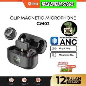 Clip Magnetic Mic Microphone Plug N Play For Content Kreator With Anc Garansi Batam
