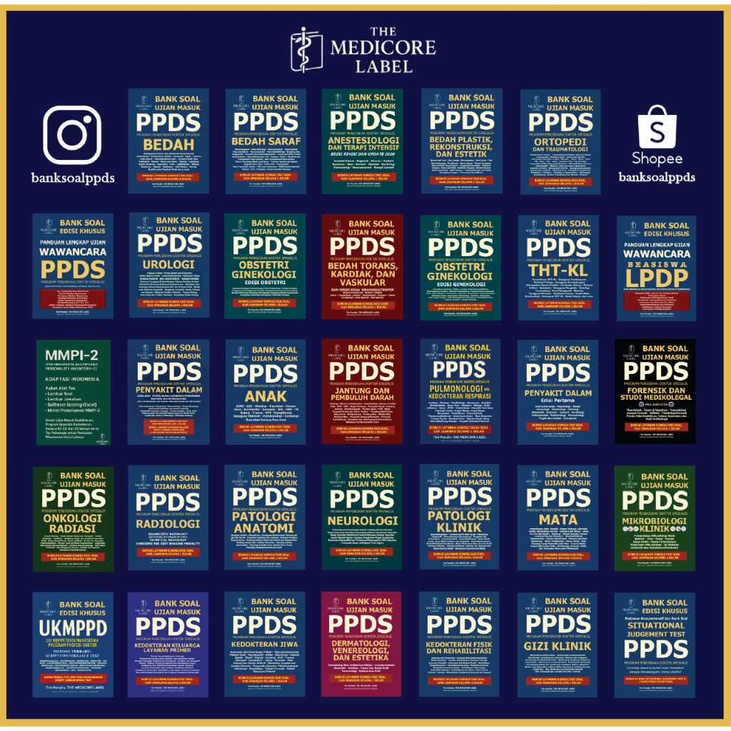 Produk Bank Soal PPDS (The Medicore Label) | Shopee Indonesia