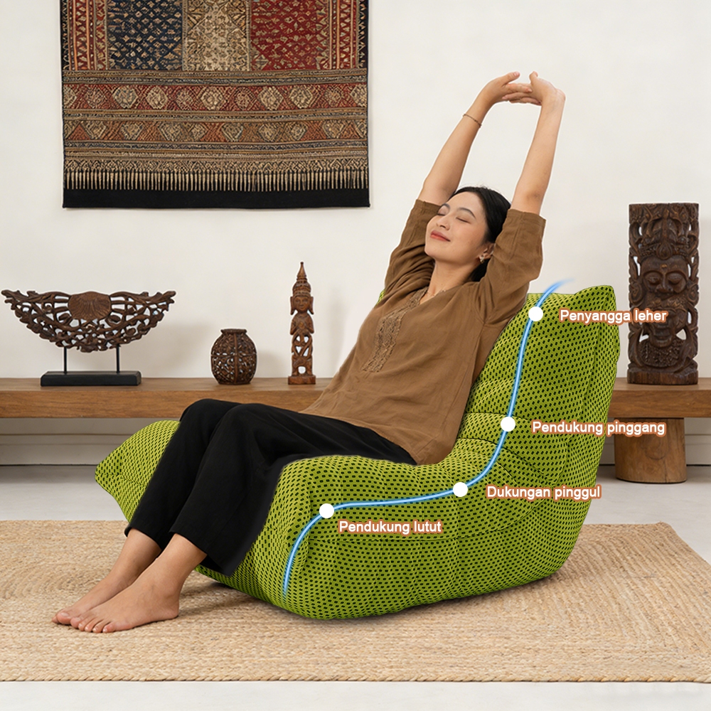Jual COD Sofa Ulat Modern 6 warna/Sofa 1 seater Ruang Tamu Minimalis ...