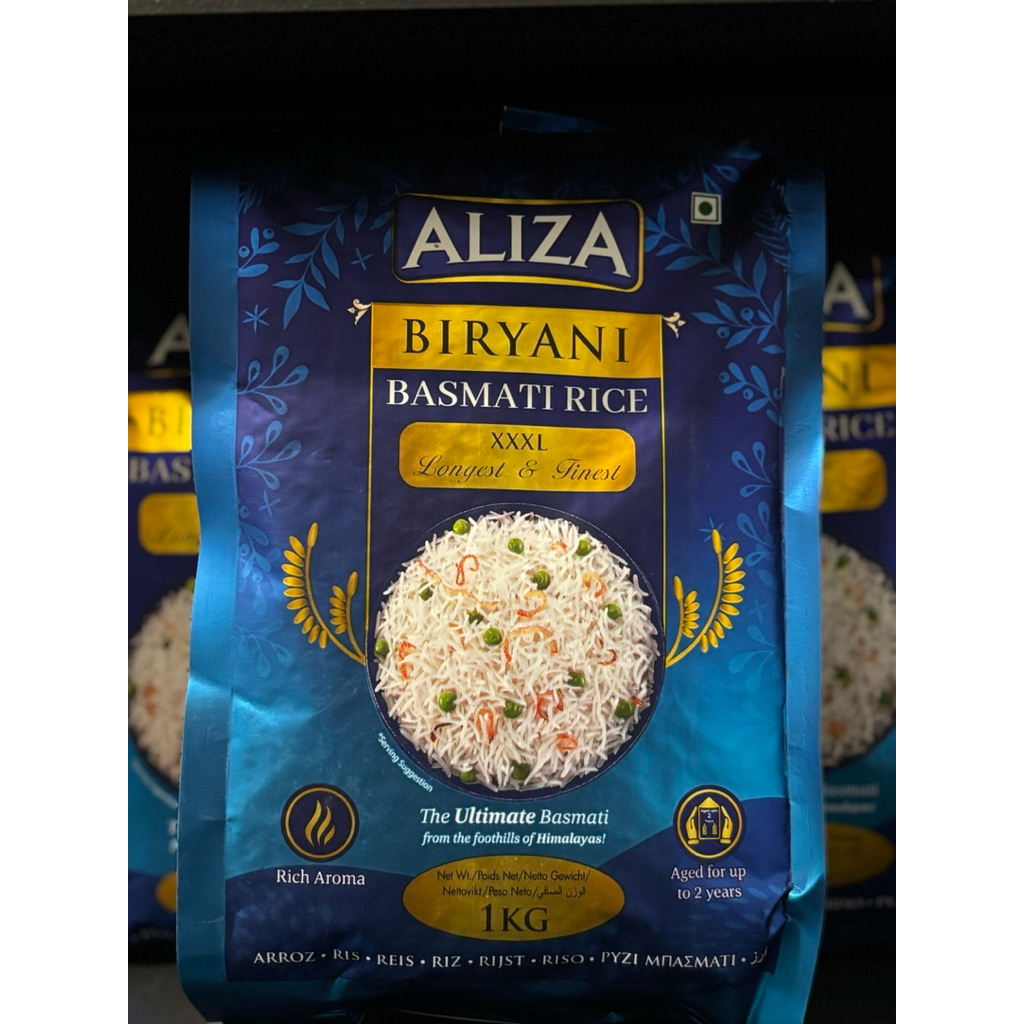 Jual Beras Basmati Premium 1 kg | Beras Kebuli Biryani | Extra Long ...