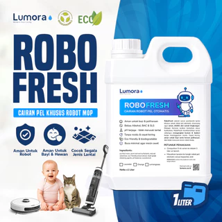 RoboFresh 1L Eco Cleaning Solution / Cairan Pel Robot Vacuum Otomatis – Safe for Baby & Pet
