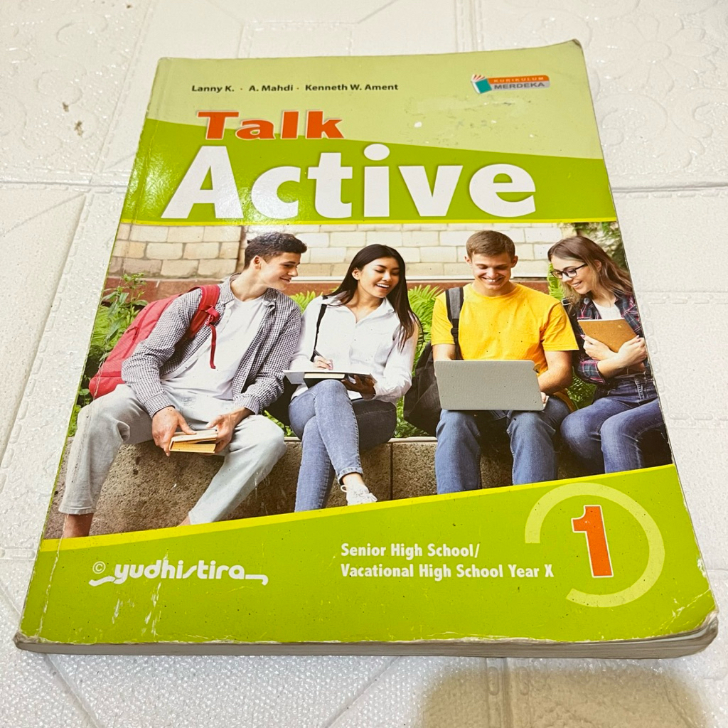 Jual Book Talk Active 1 For Senior High School/ Vacational High School ...