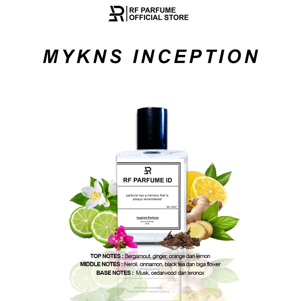 Jual RF Parfume - INCEPTION Parfum Pria Aroma Amber Citrus dan Fresh ...