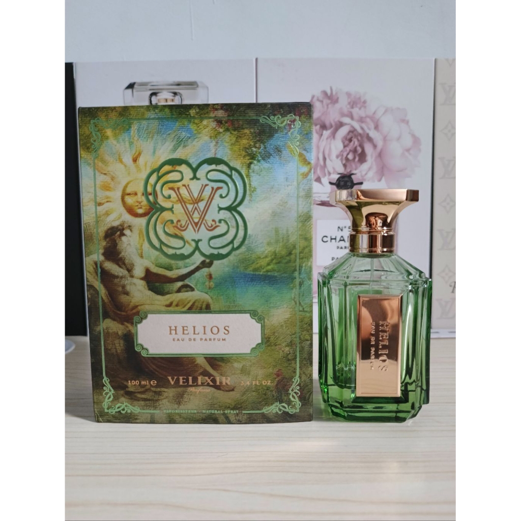 Jual Botol Parfum Kosong & Box Velixir Helios 100 mL EDP Bonus Vial ...