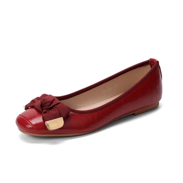 HMBRG FREE BOX Dayeon Sepatu Flatshoes Wanita Slip On Sepatu Tali Wanita Fashion Korean TG2079