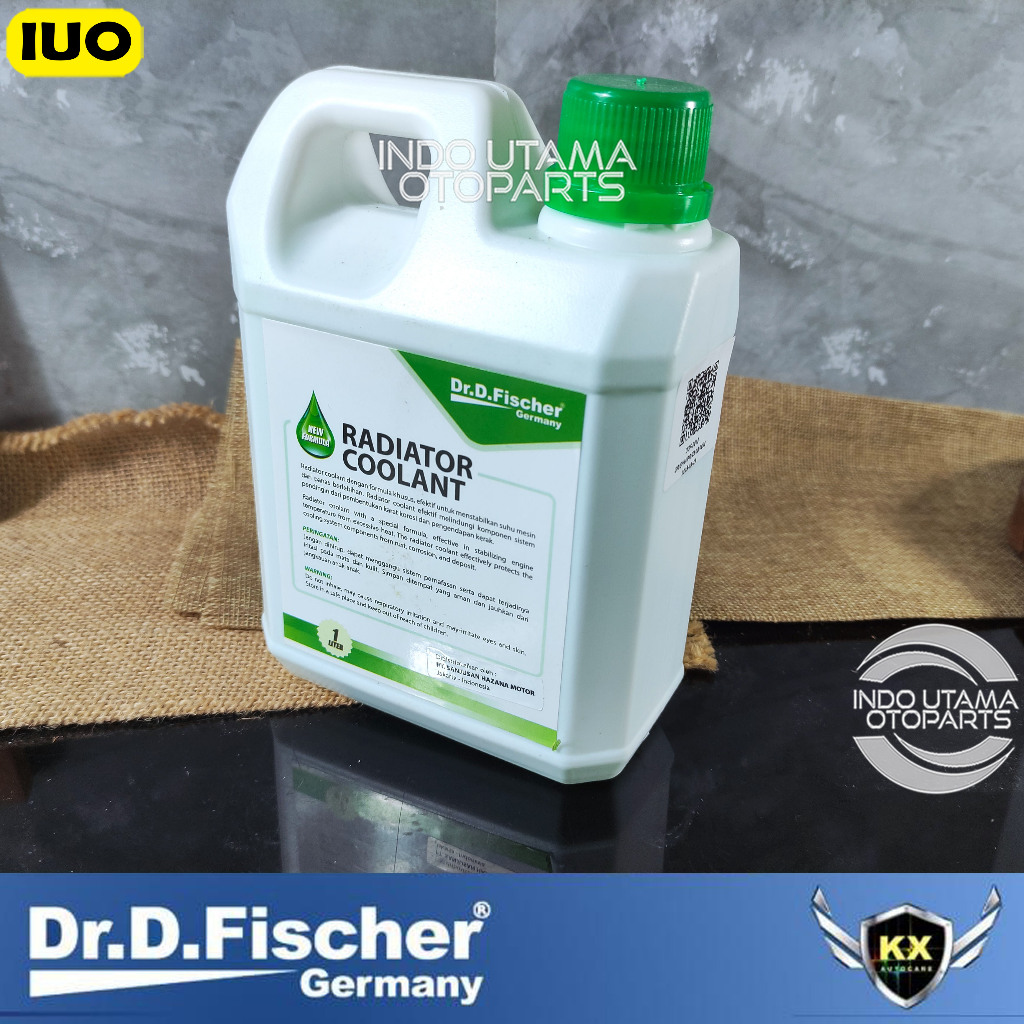 Jual Air Radiator Coolant Merk DR FISCHER Cairan Radiator Coolant Warna ...