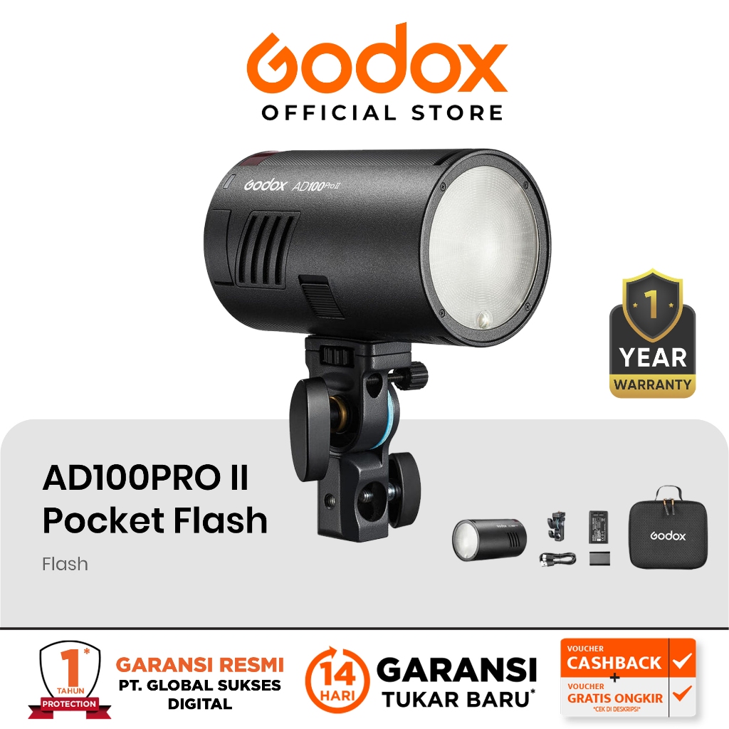 Jual Godox AD100Pro II All-in-One Outdoor Flash AD100 Pro | Shopee ...