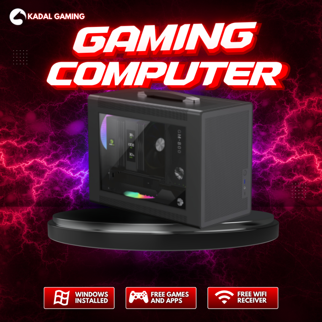 Jual PC GAMING EDITING ITX INTEL CORE I5 10400F VGA RADEON RTX 5050 8GB ...
