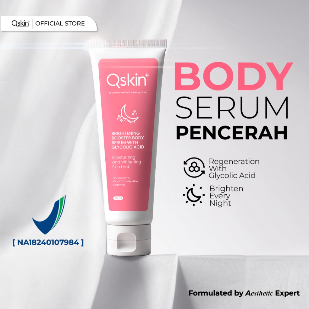 Jual Serum Pencerah Tubuh Brightening Booster by Qskin - Lotion ...