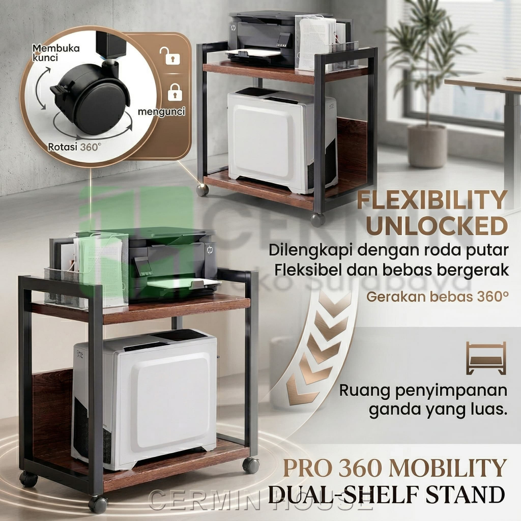 Jual Pengiriman Dari Surabaya---Rak Serbaguna Rak Printer Rak Microwave ...