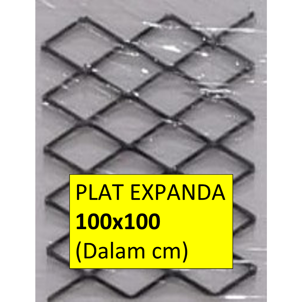 Jual Plat Expanda - 100x100 cm - Plat Expanded Metal Mesh | Shopee ...