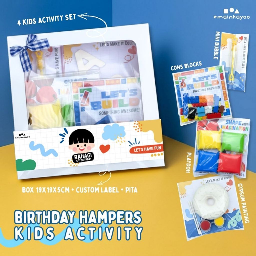 Jual Birthday Hampers Anak | Kids Activity Set | Souvenir Hampers ...