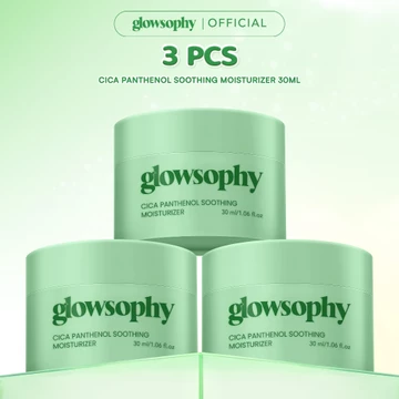 Glowsophy CICA Centella Soothing Moisturizer Gel 30ml Pelembab Wajah Ringan Kulit Berjerawat
