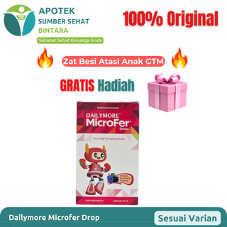 Jual Dailymore MicroFer Drops - Vitamin Zat Besi Anak | Shopee Indonesia