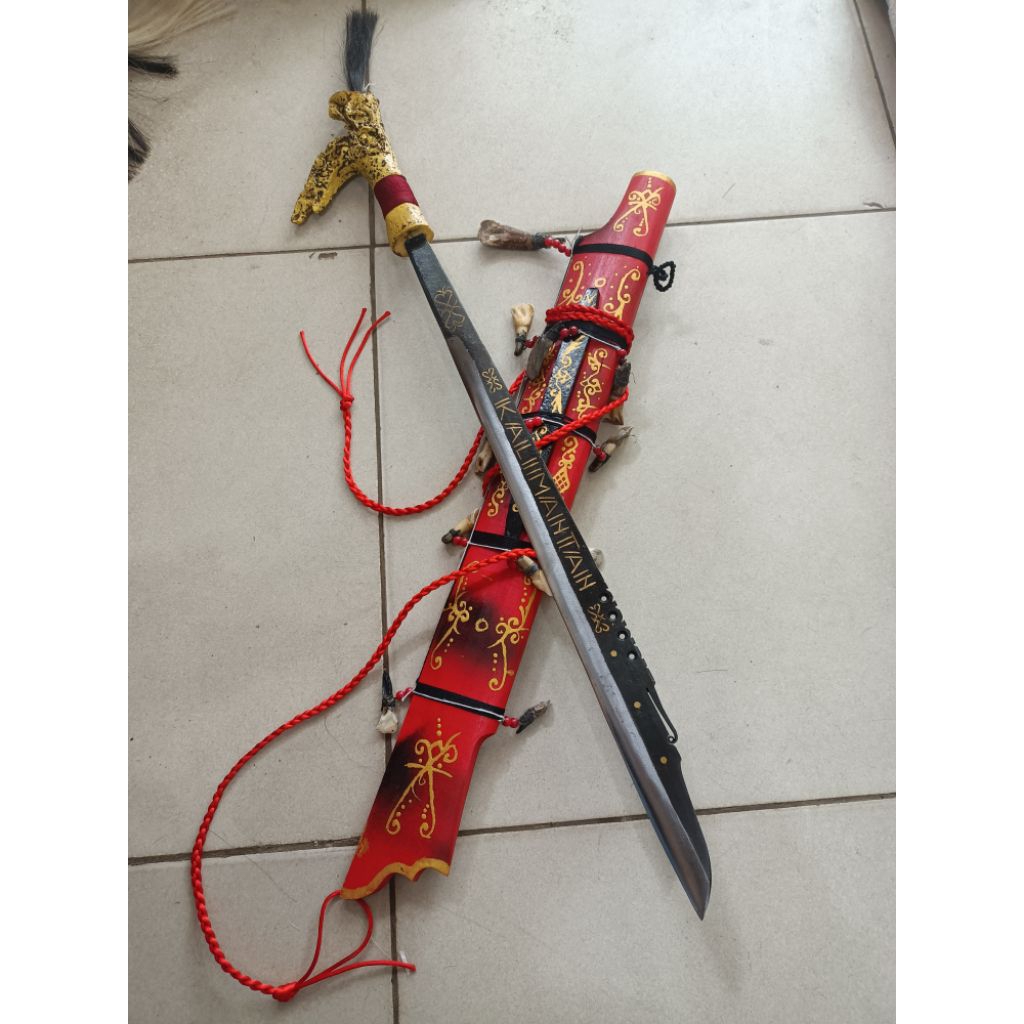 Jual Mandau khas Kalimantan ukuran 60cm | Shopee Indonesia