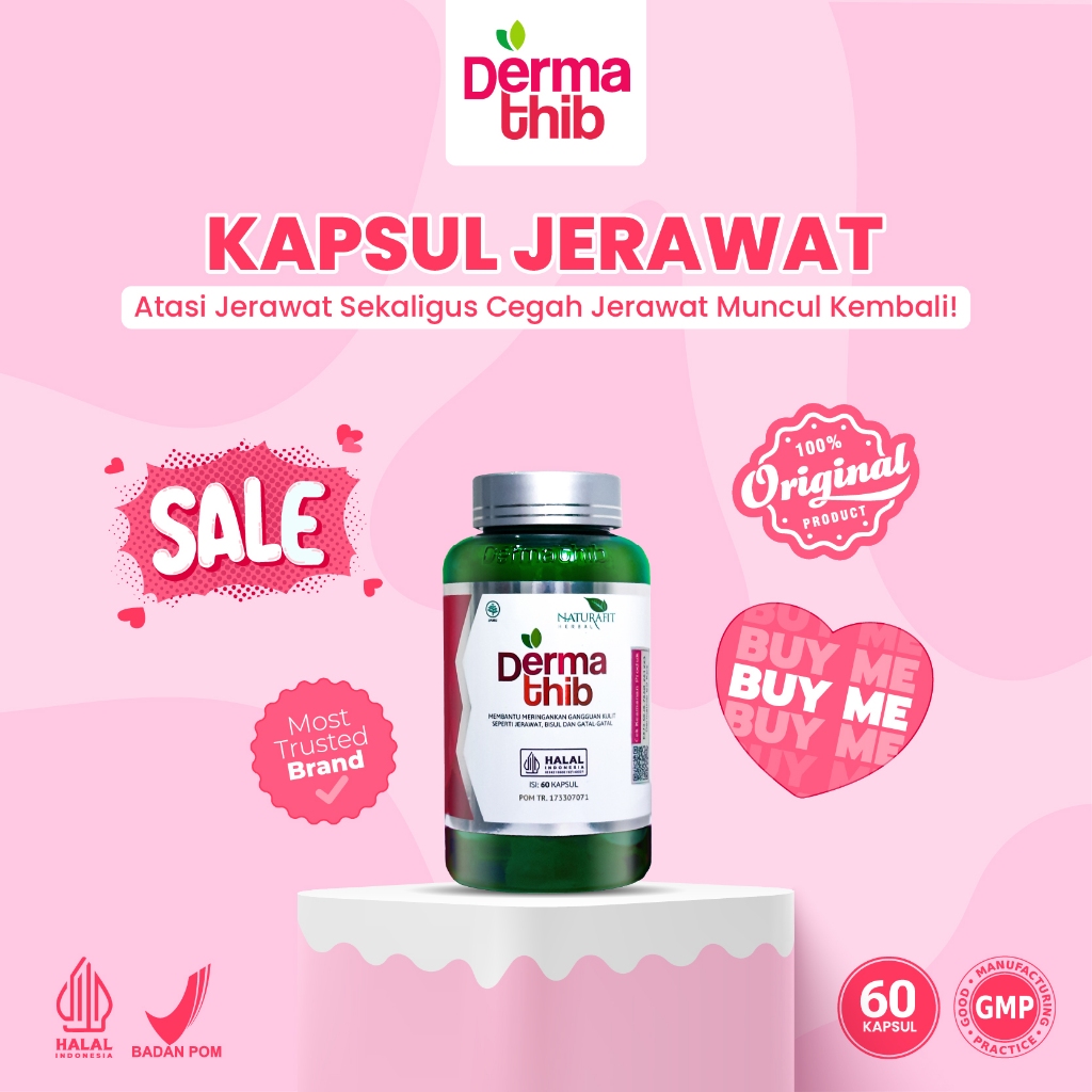Jual Dermathib - Suplemen Kapsul Obat Jerawat Ampuh Bekas Acne ...