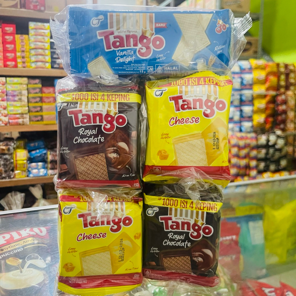 Jual Wafer Tango Renyah All Varian Rasa Mini Size | Shopee Indonesia