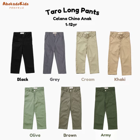 Taro Long Pants – Celana Chino Anak – Chino Pants Anak Laki-Laki – Celana Panjang Premium