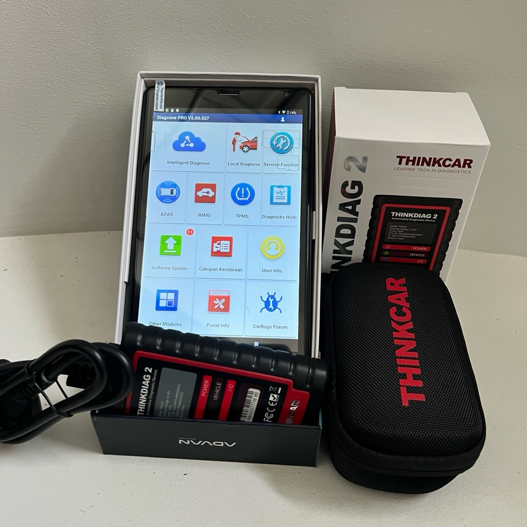 Jual THINKDIAG 2 SCANNER MOBIL SOFTWARE DIAGZONE X-PRO5 TERBARU ...