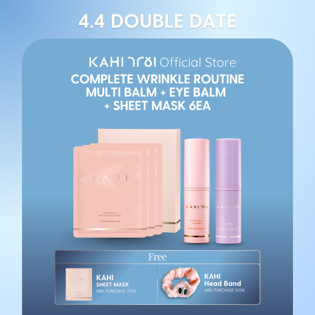 Jual [Official] KAHI Complete Wrinkle Routine Multi Balm + Eye Balm ...