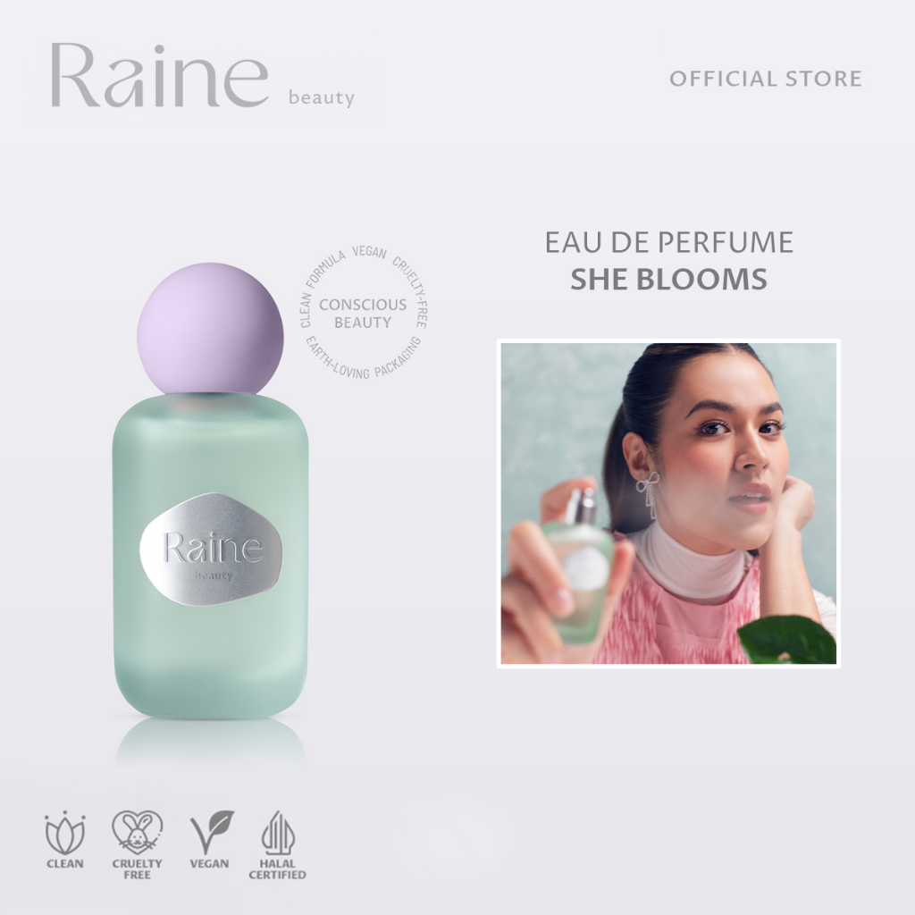 Jual Raine Beauty Eau de Parfum She Blooms | Shopee Indonesia