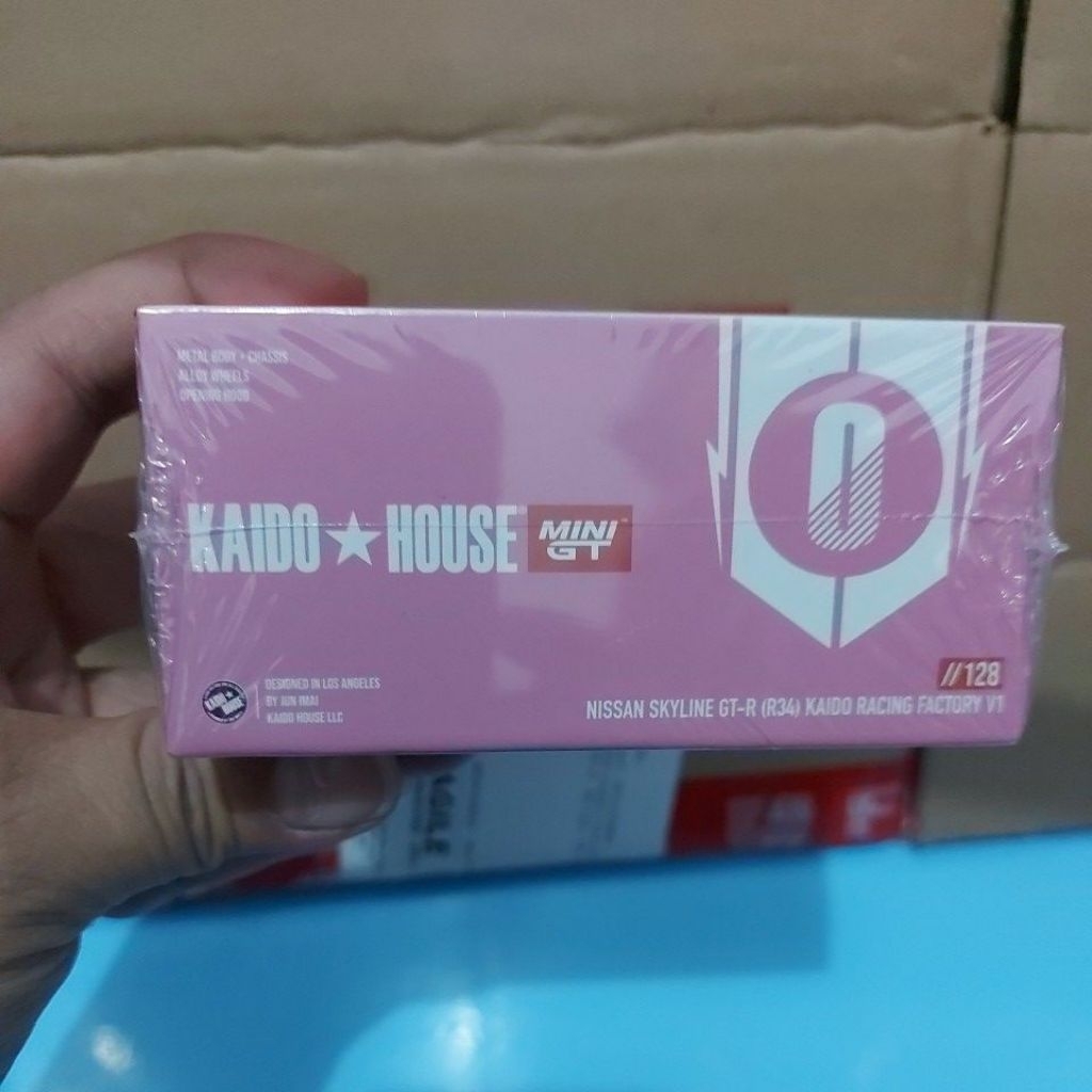 Jual Kaido House Mini GT Nissan Skyline GTR R34 Pink Sealed | Shopee ...