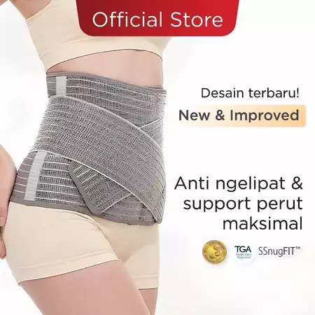 Mamaway Korset Pelangsing Pasca Melahirkan Nano Bamboo untuk ibu pascamelahirkan