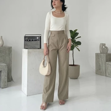 ORO PANTS Loose Pants Trouser Wanita Celana Kulot Wanita Jumbo