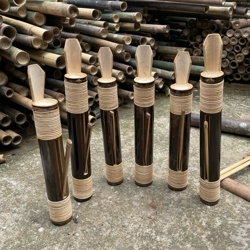 Jual Kentongan bambu tradisional / kentongan bambu pos ronda | Shopee ...