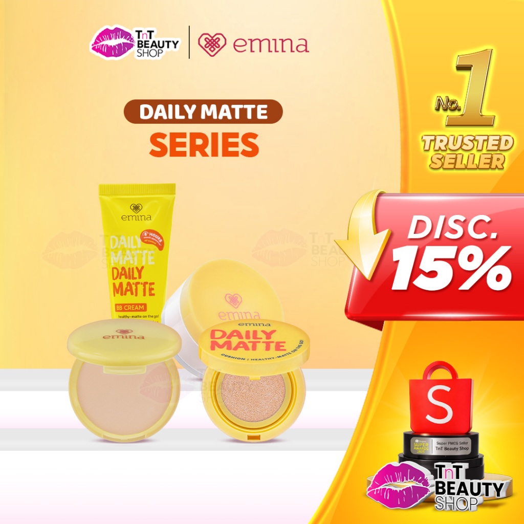 Jual Emina Daily Matte Loose Powder | Compact Powder | BB Cream | TnT ...
