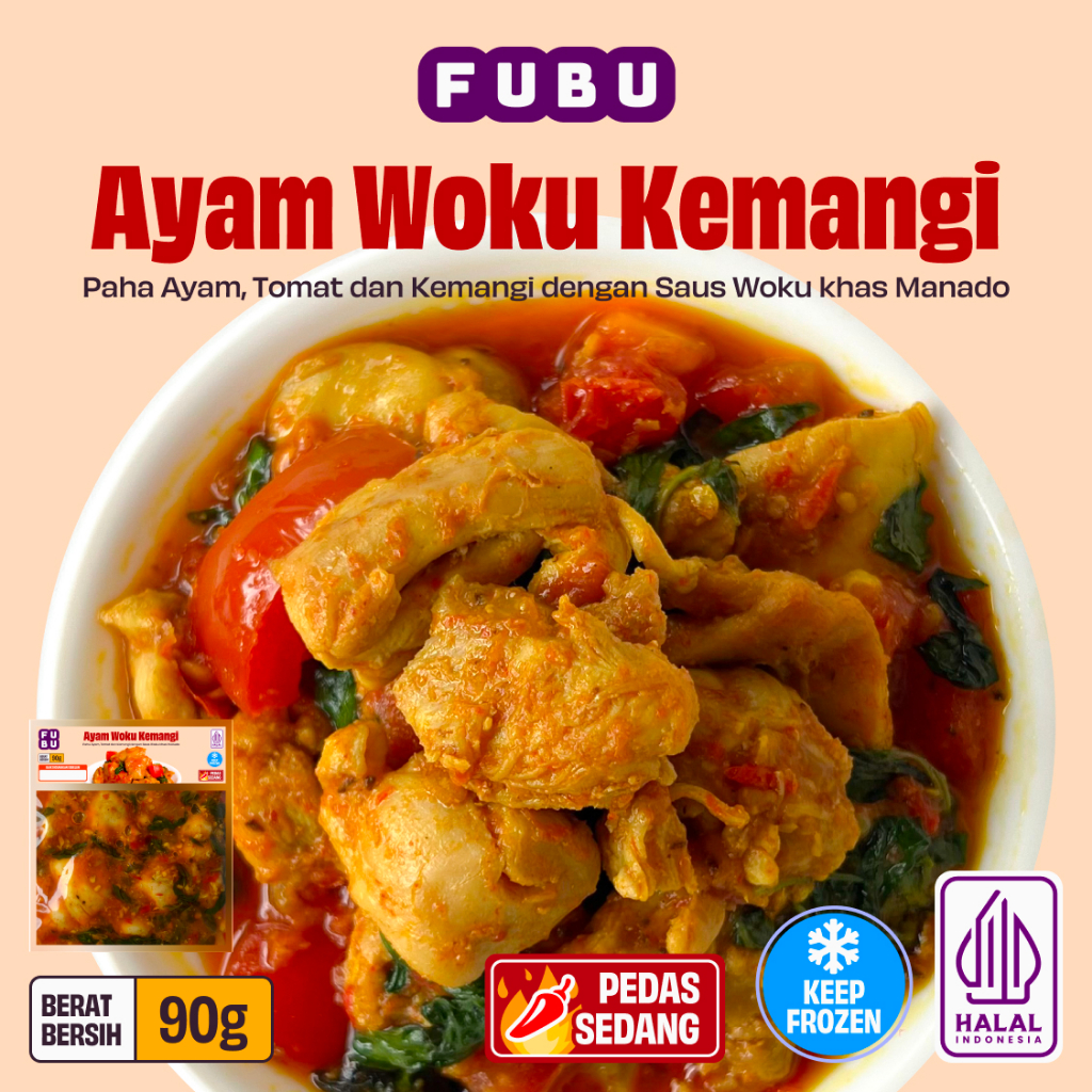 Jual FUBU Ayam Woku Kemangi - Bumbu Rempah Woku dengan Kemangi dan ...