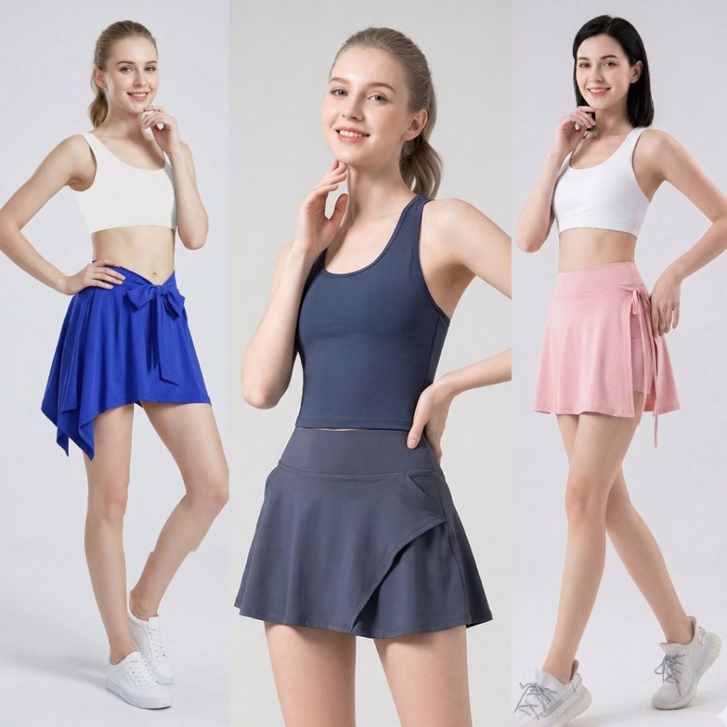Jual Oppa Style Shop Rok Pendek Olahraga Skirt Flare Rok Mini Korea Rok ...