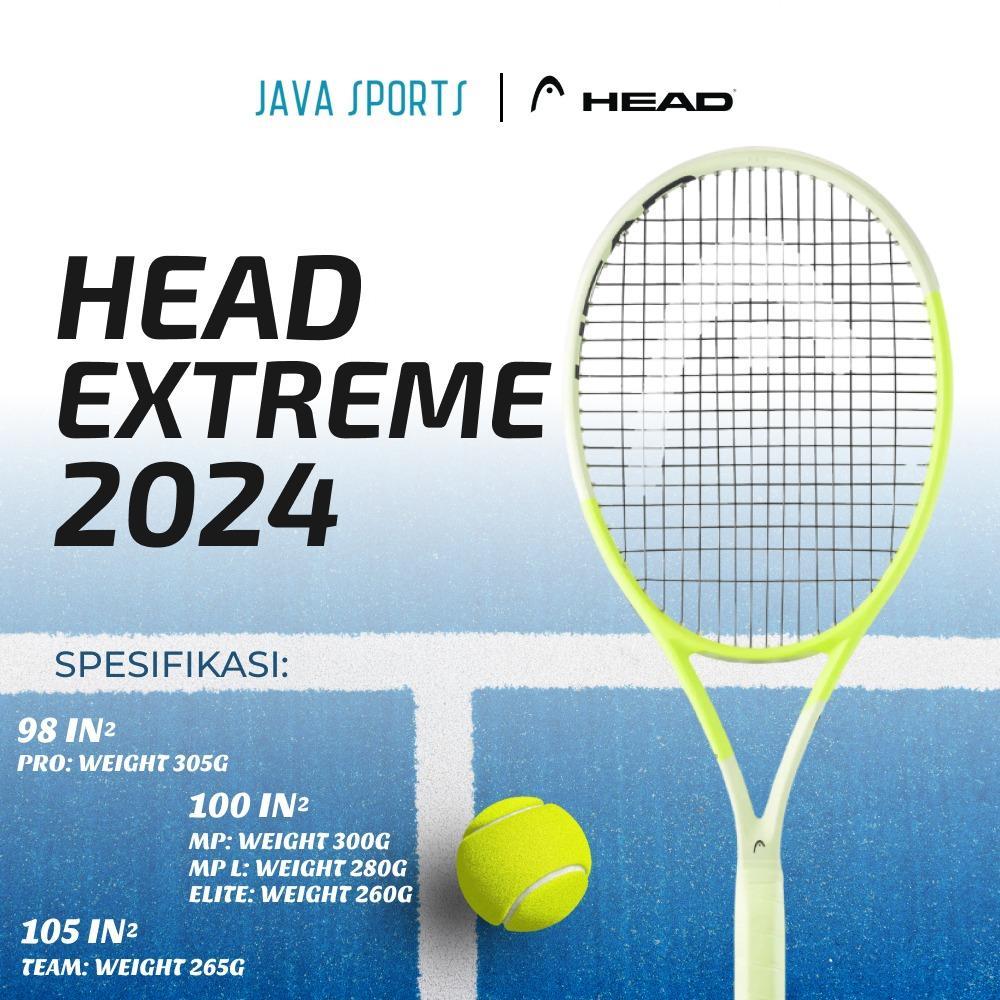Jual Raket Tenis Head Extreme PRO MP MPL TEAM ELITE 2024 Original ...