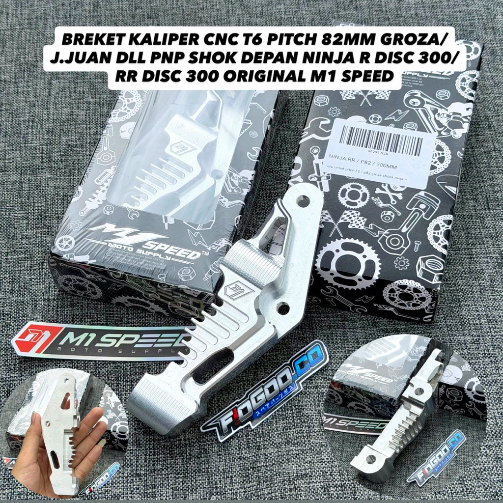 Jual BREKET KALIPER GROZA 4 PISTON DAZZLE KALIPER RADIAL ZENITH 82MM ...